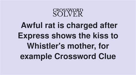 rat crossword|rat for example crossword clue.